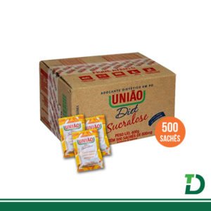 Adoçante Cx. União Em Pó Sachê- c/ 500