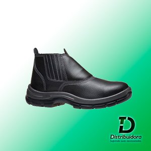 Bota de Segurança de couro e  bico de aço