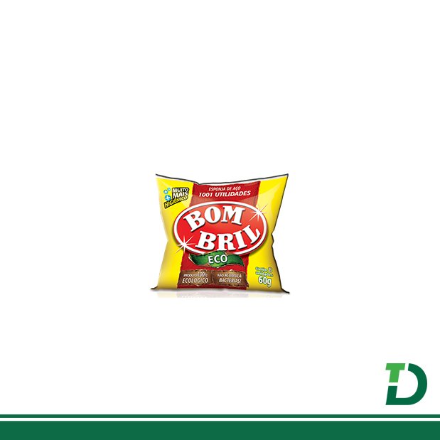 Lã Aço Bombril Eco com 8 Unidades