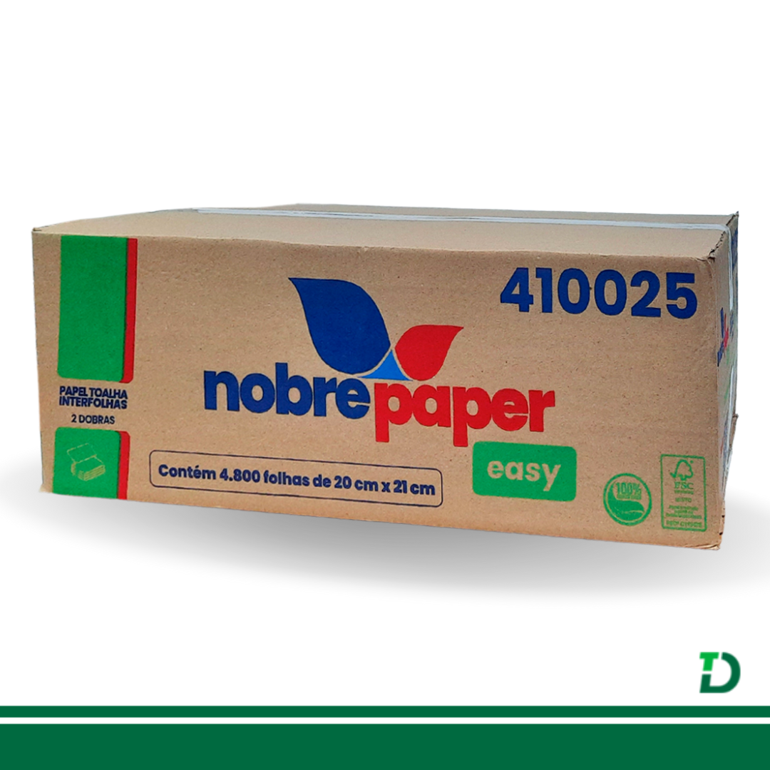 Interfolha Nobre Easy 2D Branco 100% Celulose Virgem - Imagem 3