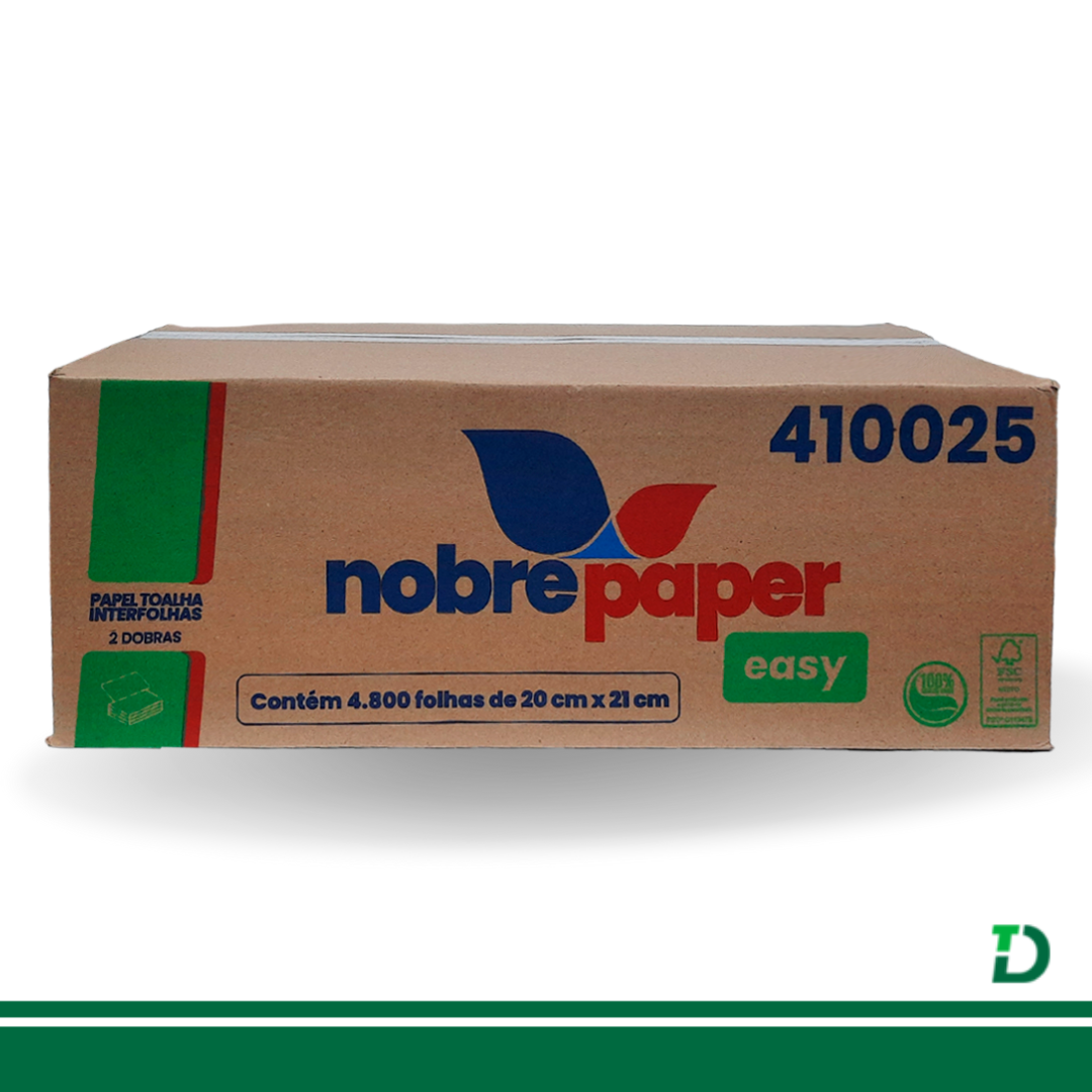 Interfolha Nobre Easy 2D Branco 100% Celulose Virgem - Imagem 2