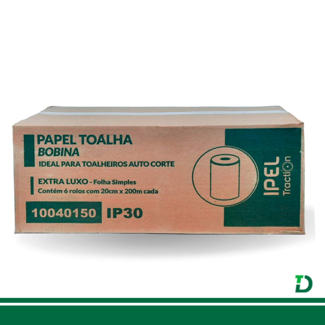 Interfolha Rolo Indaial ExtraLuxo 20cm x 200m 10040150-IP30 - Imagem 2