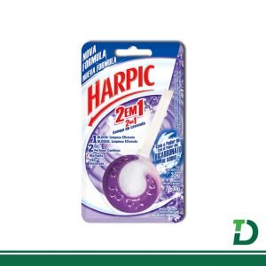 Pedra Sanitária Harpic Gel Lavanda c/ Suporte