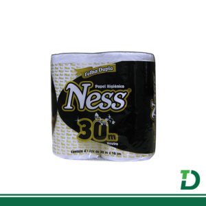 Papel Higiênico NESS Folha Dupla Fardo c/ 64 rolos