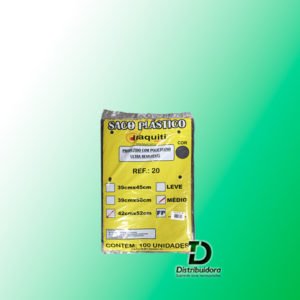 Saco de lixo Itaqui 20 Litros com 100 unidades