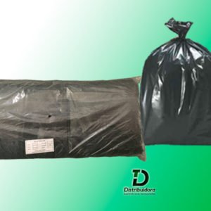 Saco De Lixo Preto c/ 100Unid P8 100 Litros