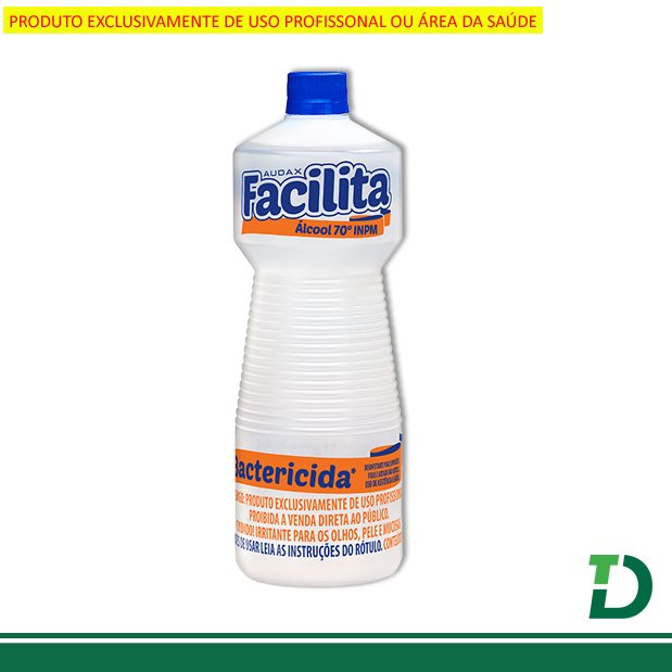 Álcool Facilita 70º 1 Litros INPM