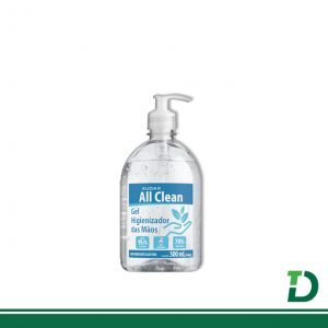 Álcool Gel Audax All Clean Anti-séptico  Pump 500ml