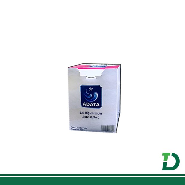 Álcool Gel ADATA Anti-séptico 800Ml