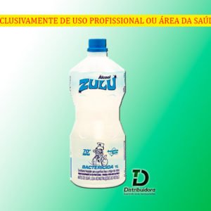 Álcool  Zumbi 70º Tradicional 1 litros