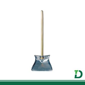 Pá de Lixo Galvanizado c/ cabo longo 