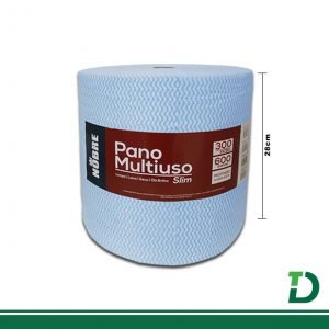 Pano Multiuso Nobre Slim 28cm x 300m Azul