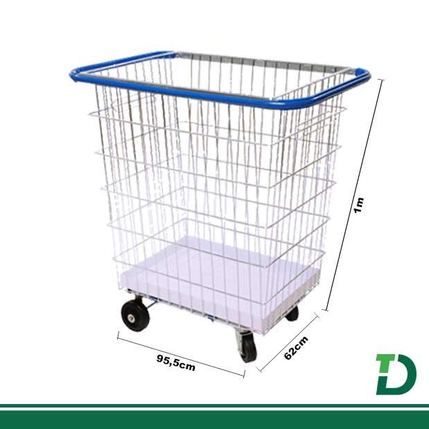 Carrinho para Condomínio c/ bandeja JSN 300 Litros Ref: G3