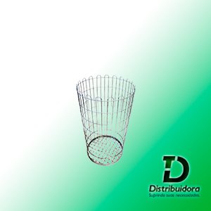 Cesto Aramado redondo p/ lixo 20 Litros JSN Ref: B2 - Imagem 2