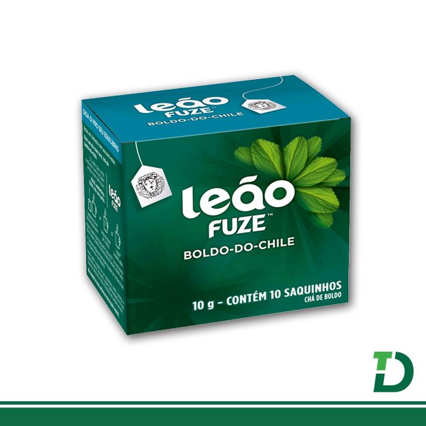 Chá Matte Leão Boldo-do-Chile Fuze - 10 sachês