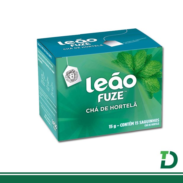 Chá Matte Leão Hortelã Fuze - 15 sachês
