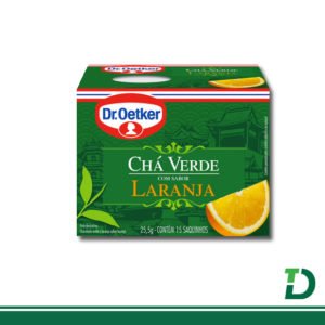 Chá Verde com Laranja 25,5 Gramas Dr Oetker