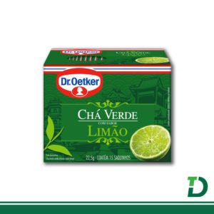 Chá Verde com Limão  22,5 Gramas Dr Oetker