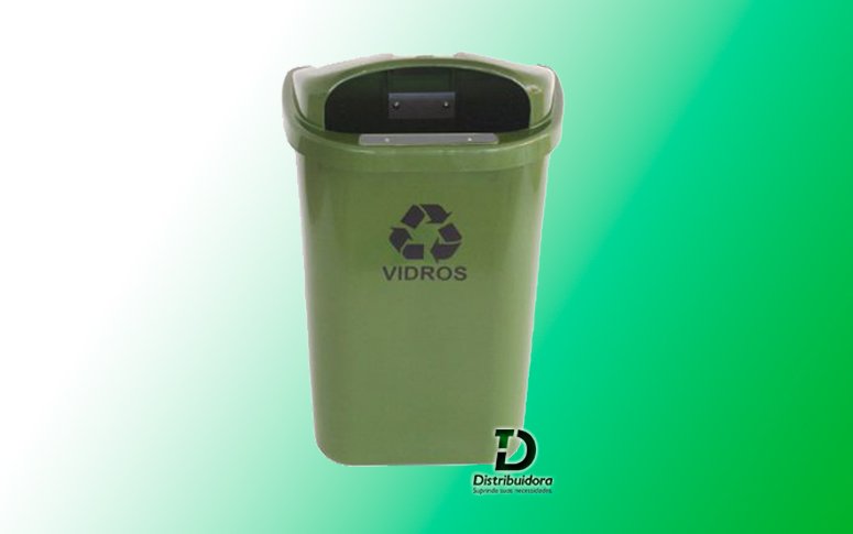 Lixeira 60 Litros sem poste JSN Ref: ST6