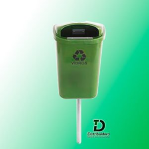 Lixeira 60 Litros com poste JSN Ref: ST8