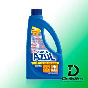 Densentupidor Liquido Força Azul 1 Litro - Imagem 2