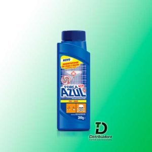 Densentupidor  Pó Força Azul 300 Gramas