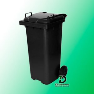Contêiner plástico 120 Litros com rodas JSN Ref: C120