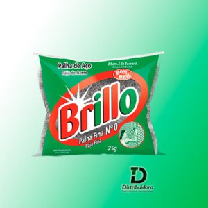 Palha de aço BOMBRIL Brillo Nº 0