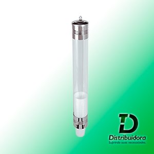 Suporte em Inox com tubo PVC p/ copo de café 50ml JSN Ref: A4 - Imagem 2