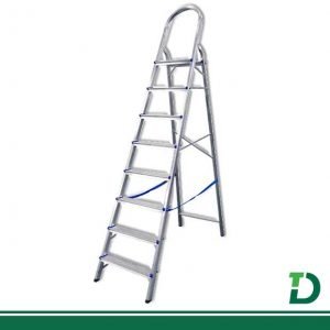 Escada de Alumínio 8 degraus Escadas Real