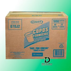 Copo de isopor 70 ml Ref:070J2            