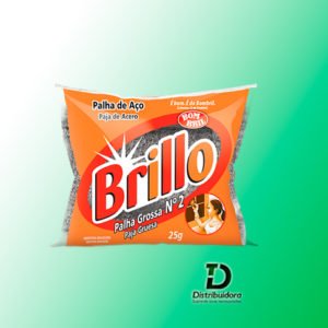 Palha de aço BOMBRIL Brillo Nº2