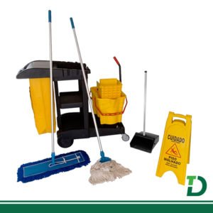 Kit completo do carrinho funcional de limpeza JSN Ref: W3