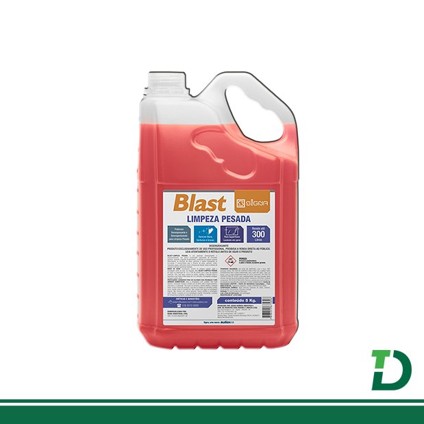 Blast Limpador Alcalino Concentrax Limpeza Pesada 5 Litros