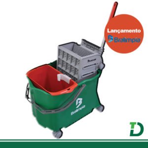 Conjunto Doblô 20 Litros flex Bralimpia