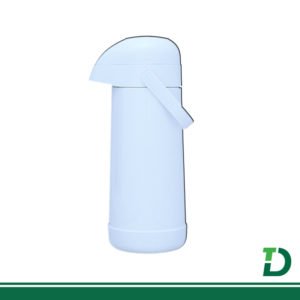 Garrafa Térmica pressão Termolar 1 litro Branco
