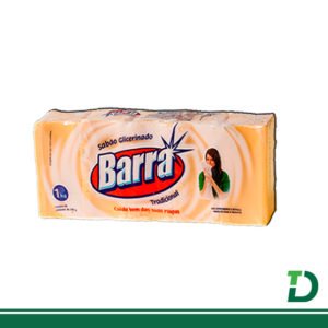 Sabão em Pedra BARRA Tradicional Glicerinado c/ 5 unidades