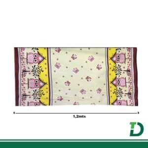 Toalha térmica flanelada 1.20 metros de largura