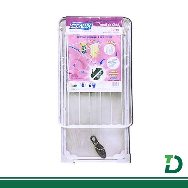 Varal de Chão em Aço pintado em Epóxi IBIZA Secalux - Imagem 2