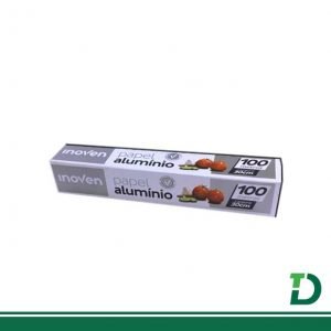 Papel Alumínio INOVEN 30 cm x 100 metros
