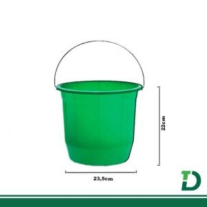 Balde ARQPLAST 8 Litros c/ alça de ferro Ref: BF08