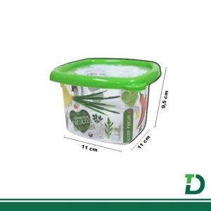 Pote de Plástico Decorado PLASÚTIL 650ml Rosca Ref:  3196