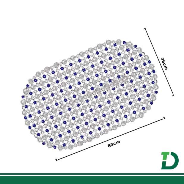 Tapete de Banho Ventosas 33cm x 35cm