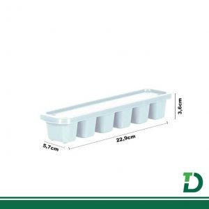 Forma para Gelo com Tampa PLASÚTIL Ref:  4167