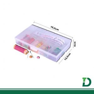 Guarda-Tudo Plástico C/ 7 Divisórias PLASÚTIL Ref: 2789