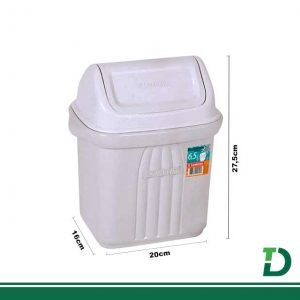 Lixeira de Pia Basculante SANREMO 6,5 Litros Ref: 278