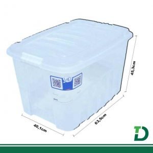 Organizado Retangular PLASÚTIL 78 Litros Ref: 2761