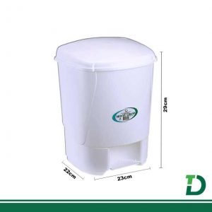 Lixeira Pequena com Pedal MONTE LIBANO de Plástico 7 Litros Ref: LP 1320