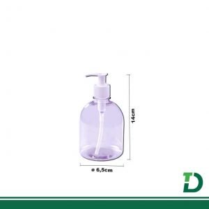 Saboneteira PUMP Transparente 250ml