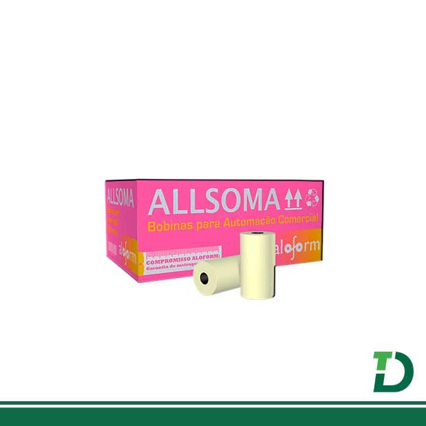 Bobina para Calculadora 5,7cm X 30Metros